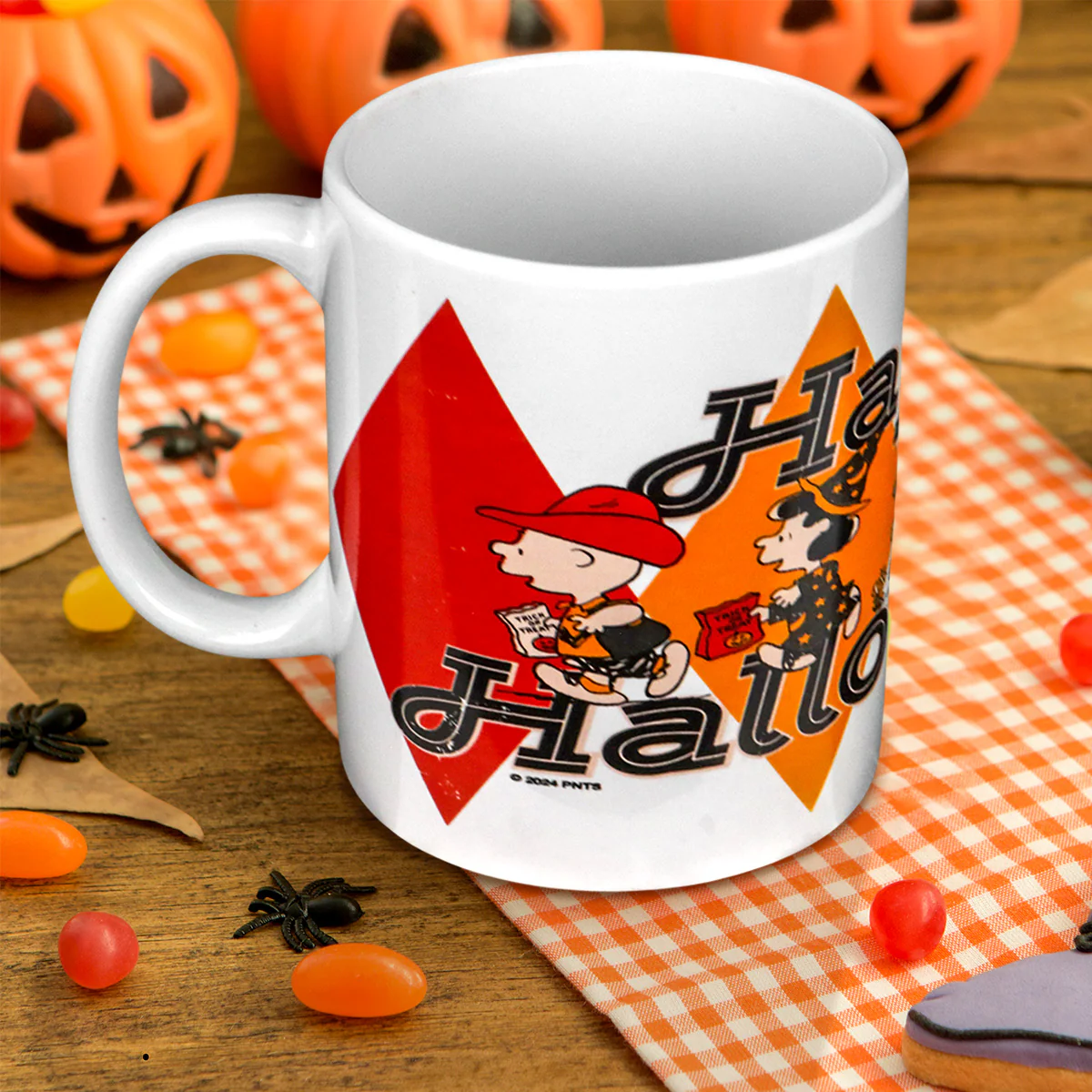 Taza de Cerámica con Diseño de Happy Halloween, Peanuts - Imagen 2