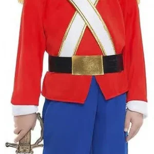 Disfraz de Soldadito de Plomo Rojo para Niño