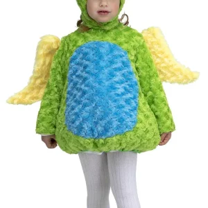 Disfraz de Dragón Verde de Peluche Infantil