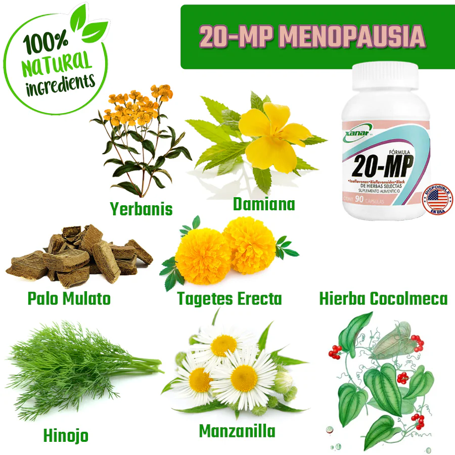 20-MP Balance Femenino – Apoyo Natural durante la Menopausia 🌙 - Imagen 4