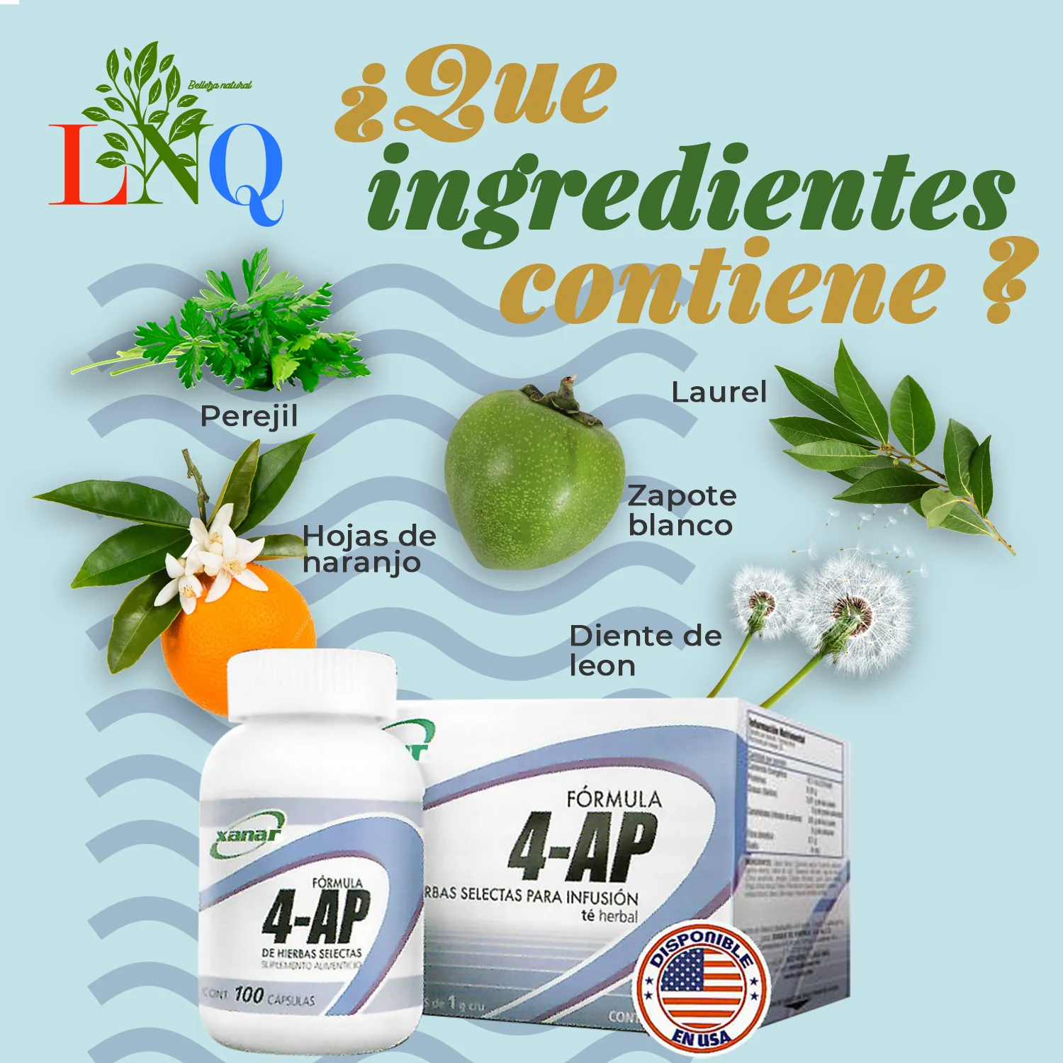 Fórmula 4-AP – Apoyo Herbal para el Bienestar Cardiovascular 💚